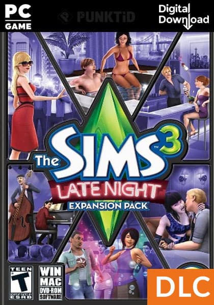 The Sims 3: Late Night DLC (PC/MAC) cover image