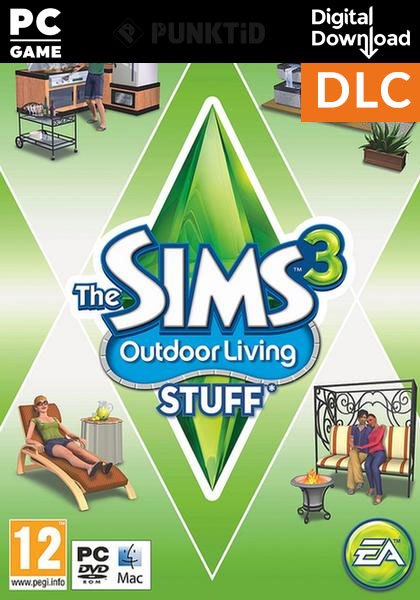 The Sims 3: Outdoor Living Stuff DLC (PC/MAC) cover image