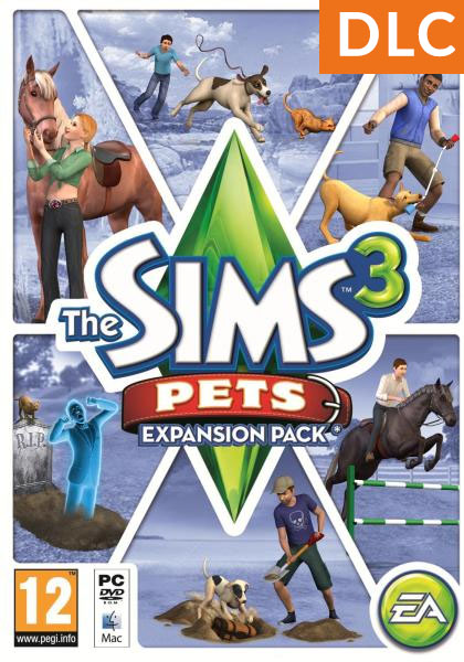The Sims 3: Pets DLC (PC) cover image