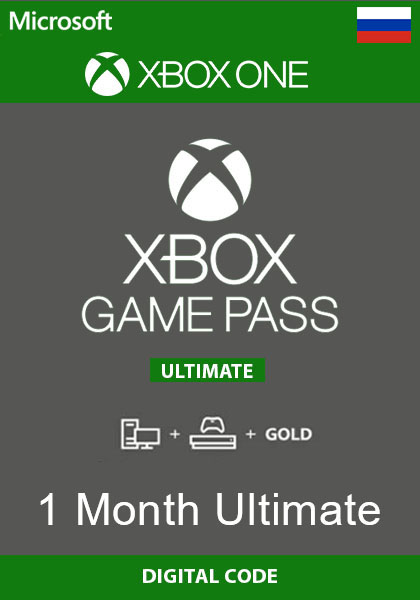Rusija Xbox Game Pass Ultimate 1 Mėnesio Prenumerata (Xbox & PC) cover image