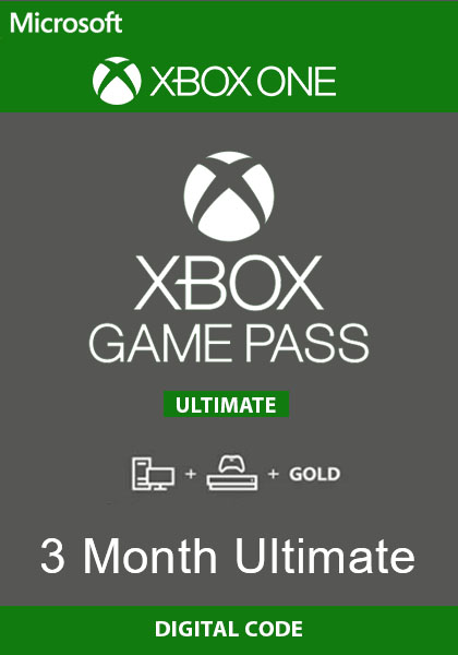 Xbox Game Pass Ultimate 3 Kuu Liikmeaeg (Xbox & PC) cover image