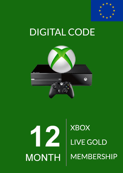 EU Xbox Live 12 Month Gold Membership  cover image